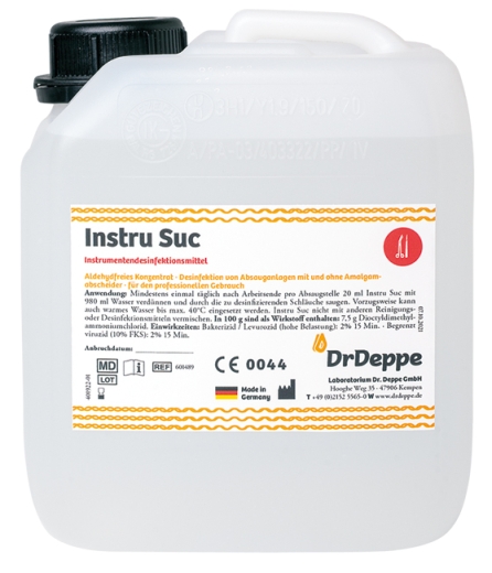 DrDeppe Instru Suc | Absauganlagendesinfektion |  2 Liter