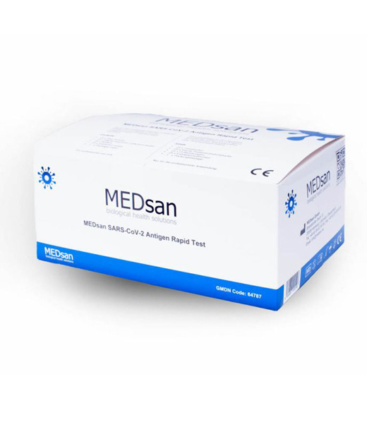 MEDsan® SARS-CoV-2 Antigen Rapid-Test - 25 Stück - only professional use