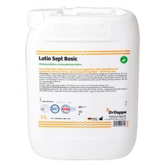 DrDeppe Lotio Sept Basic | Händedesinfektionsmittel | 5 Liter