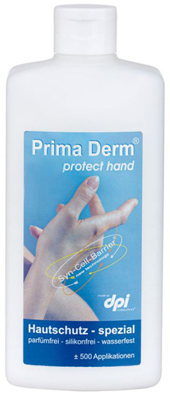Prima Derm protect hand | Hautschutz Spezial | Euroflasche - 500 ml